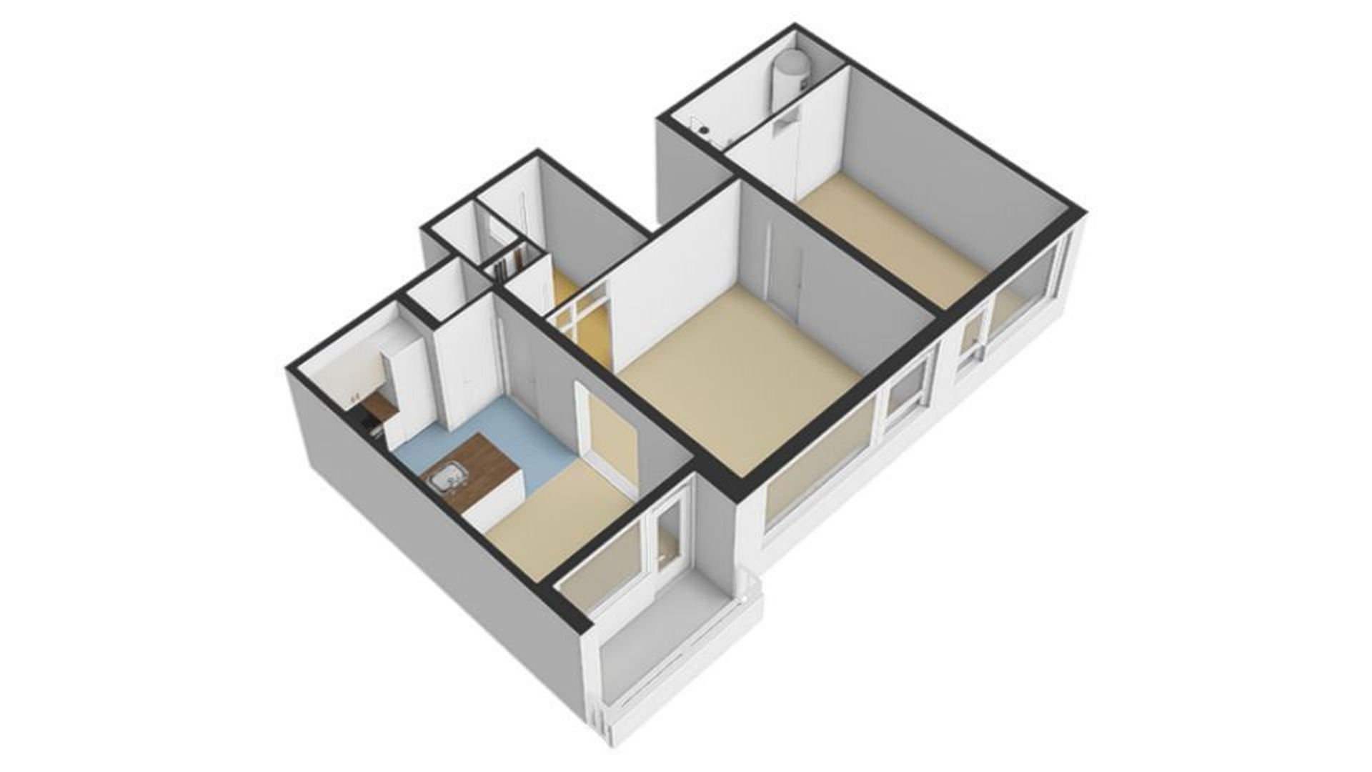 Tobias Asserlaan 360, Diemen plattegrond-1