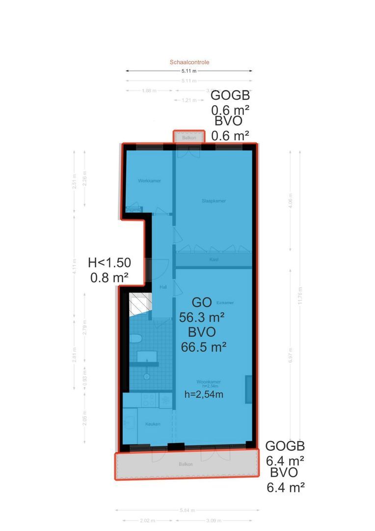 Eerste Atjehstraat 47 1, Amsterdam plattegrond-3