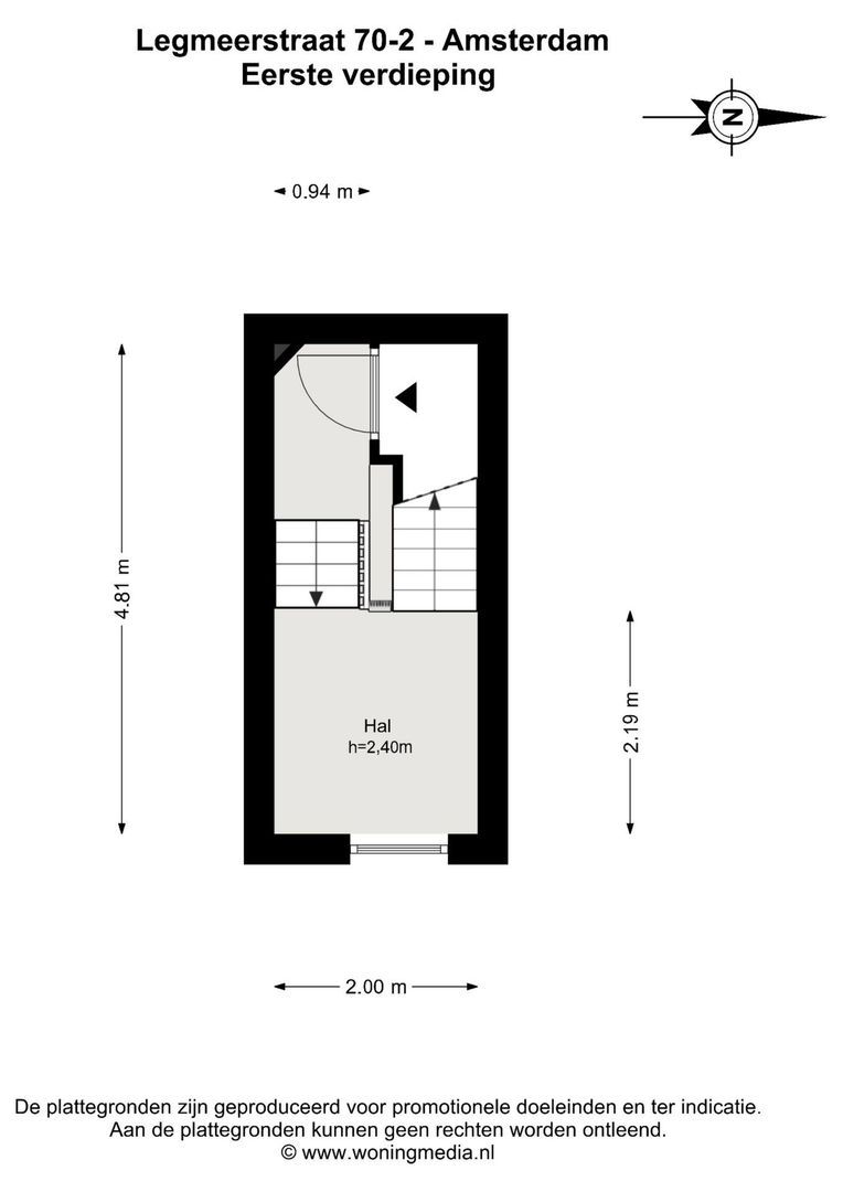 Legmeerstraat 70 2, Amsterdam plattegrond-0