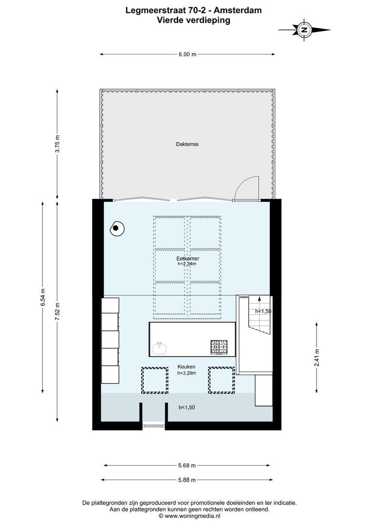 Legmeerstraat 70 2, Amsterdam plattegrond-3