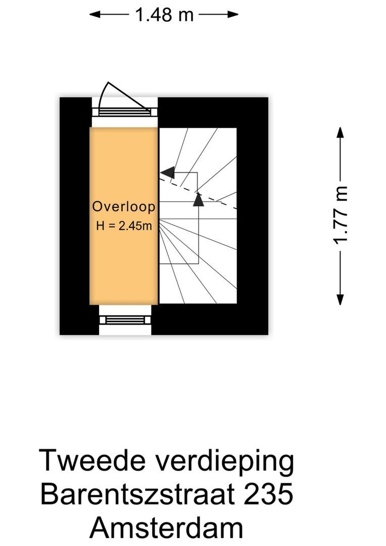 Barentszstraat 235, Amsterdam plattegrond-4