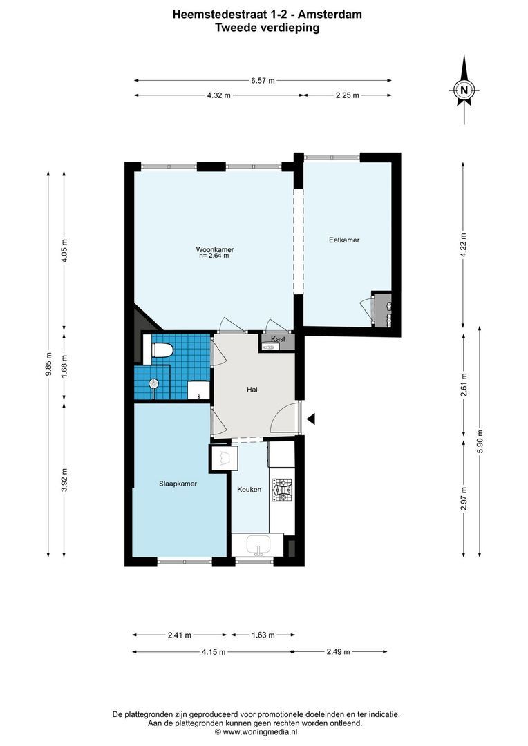 Heemstedestraat 1 2, Amsterdam plattegrond-0