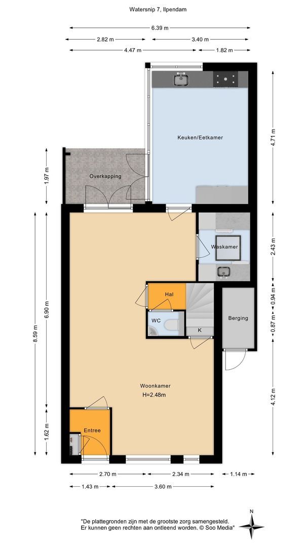 Watersnip 7, Ilpendam plattegrond-0
