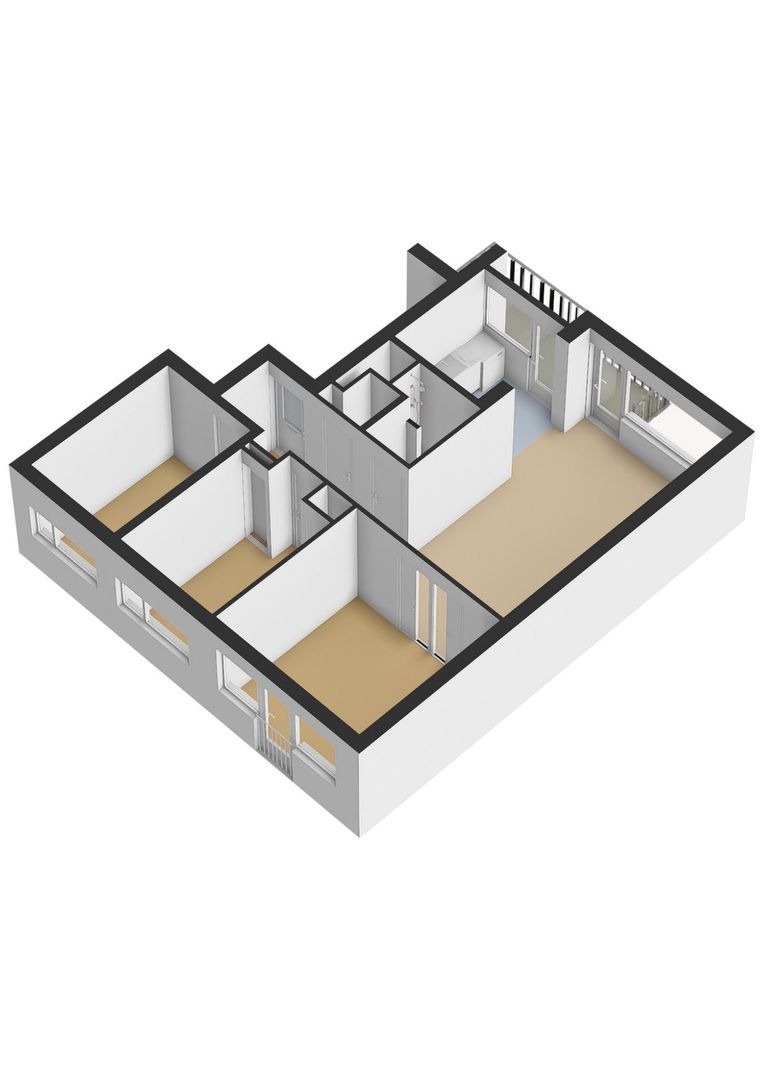 Julianaplantsoen 32, Diemen plattegrond-1