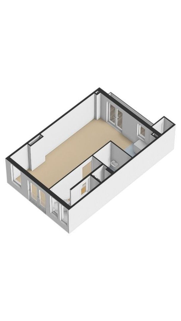 Van Hogendorpstraat 142 3, Amsterdam plattegrond-0