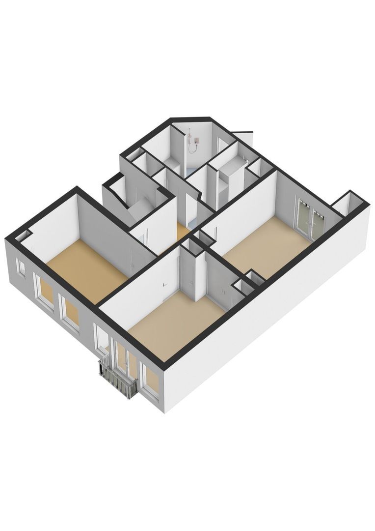 Steve Bikoplein 3 1, Amsterdam plattegrond-1