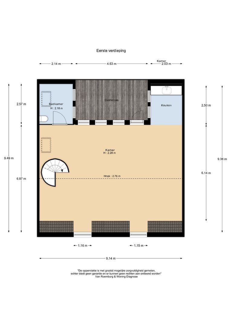 Linnaeusdwarsstraat 39, Amsterdam plattegrond-1