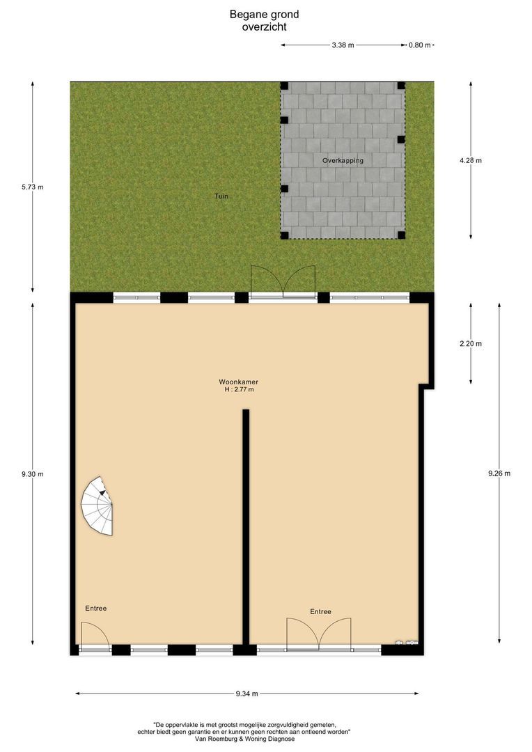 Linnaeusdwarsstraat 39, Amsterdam plattegrond-2
