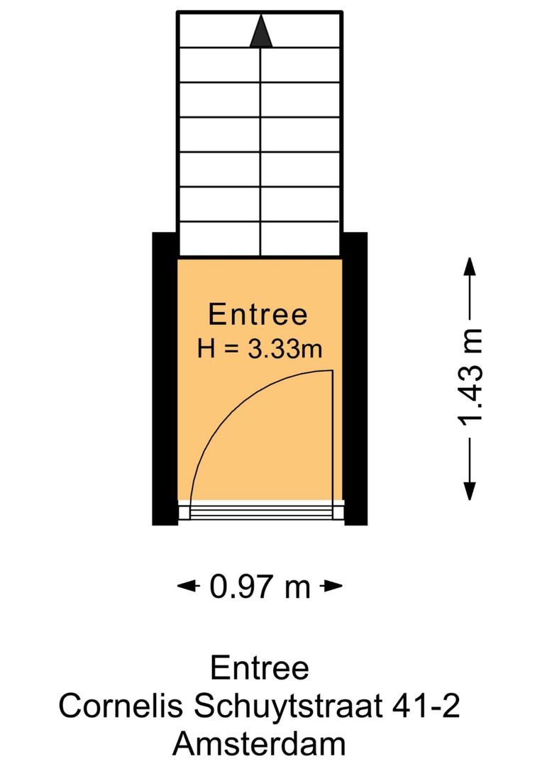 Cornelis Schuytstraat 41 2, Amsterdam plattegrond-0