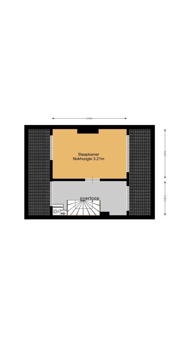 Jan Benninghstraat 44, Amstelveen plattegrond-2