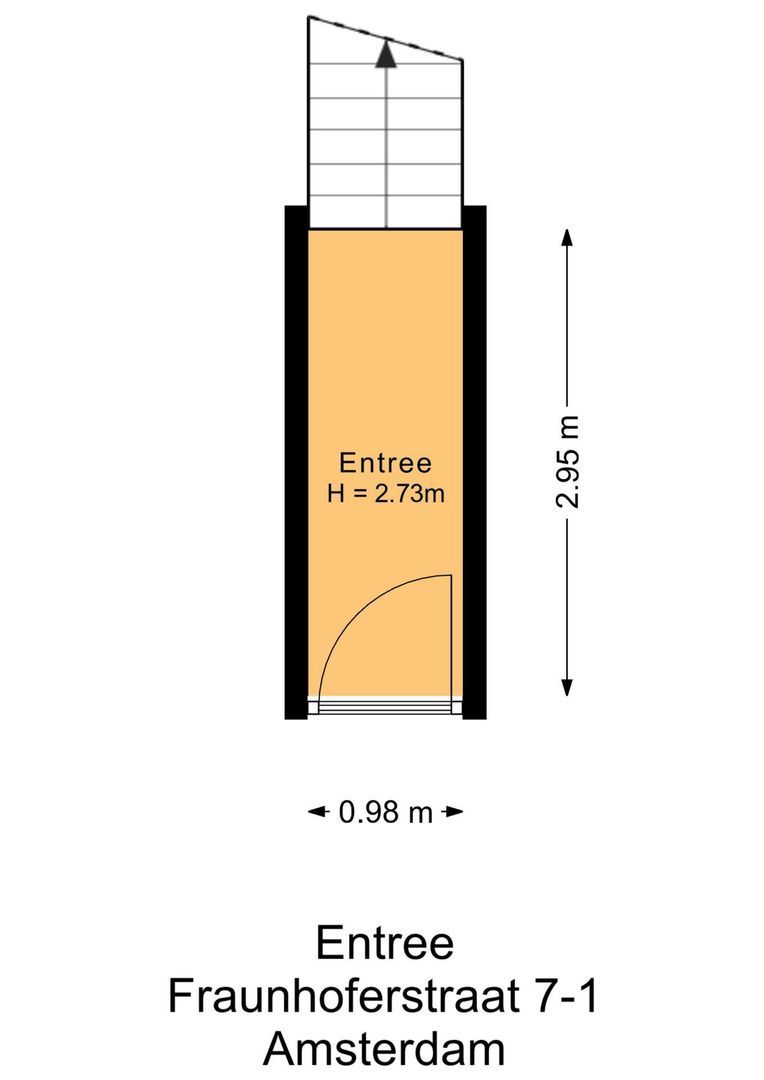 Fraunhoferstraat 7 H, Amsterdam plattegrond-2