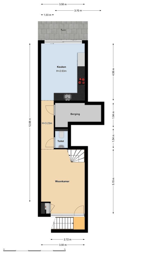 Cees Sipkeslaan 340, Diemen plattegrond-0