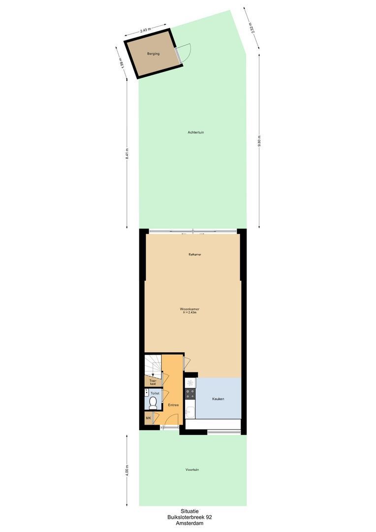 Buiksloterbreek 92, Amsterdam plattegrond-3