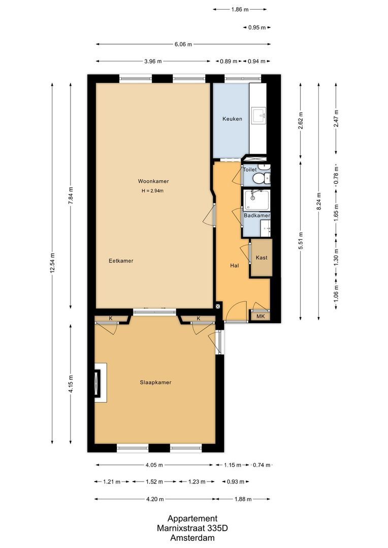 Marnixstraat 335 D, Amsterdam foto-31