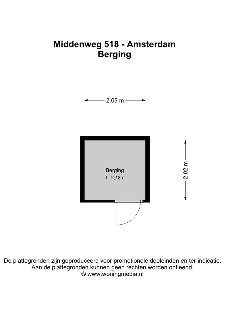 Middenweg 518, Amsterdam plattegrond-3