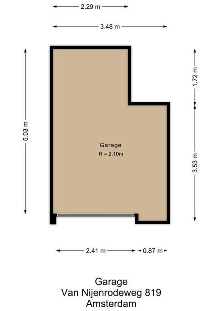 Van Nijenrodeweg 819, Amsterdam plattegrond-4