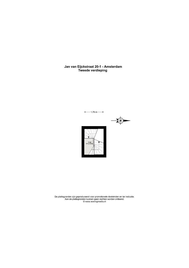 Jan van Eijckstraat 20 1, Amsterdam plattegrond-2