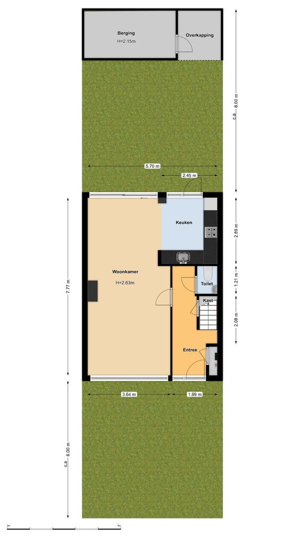 Alfred Nobelstraat 57, Diemen plattegrond-1