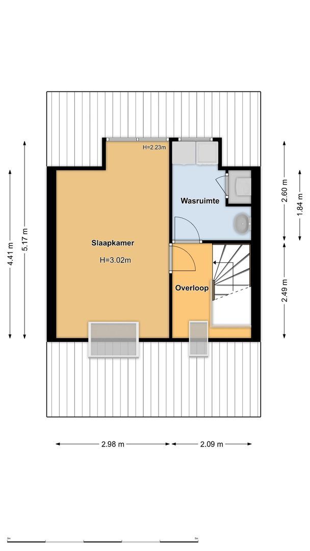 Tjalk 112, Diemen plattegrond-3