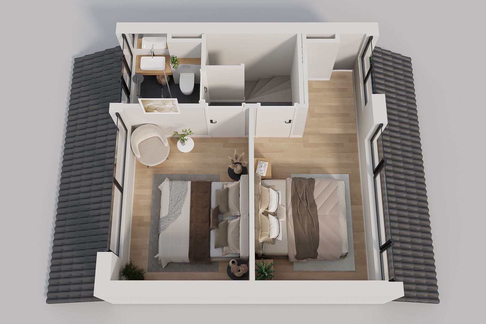 Blériotlaan 22, Amstelveen plattegrond-2