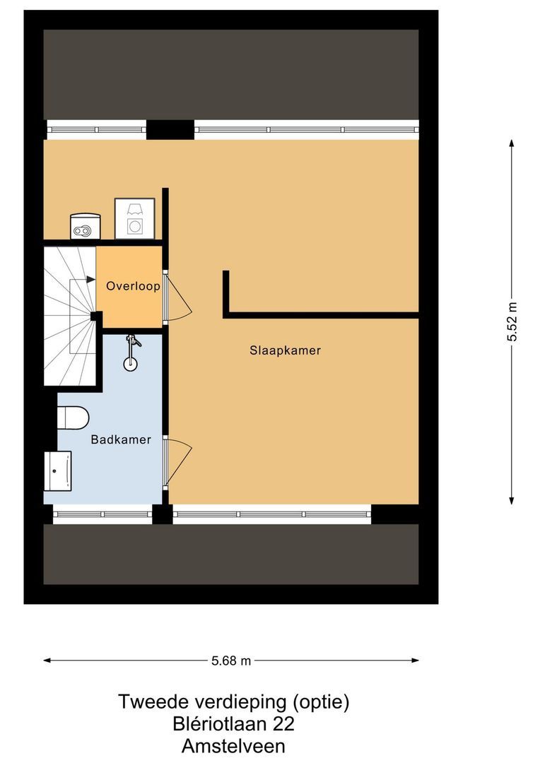 Blériotlaan 22, Amstelveen plattegrond-3