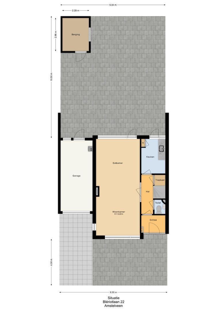 Blériotlaan 22, Amstelveen plattegrond-4