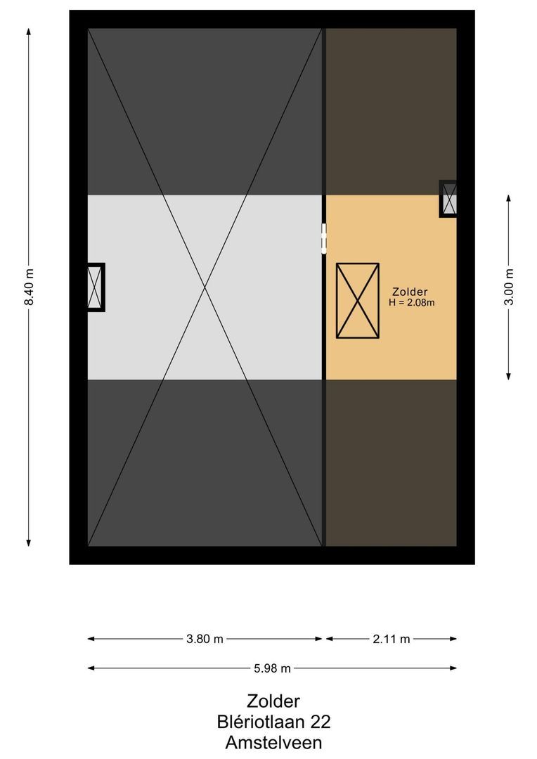 Blériotlaan 22, Amstelveen plattegrond-5