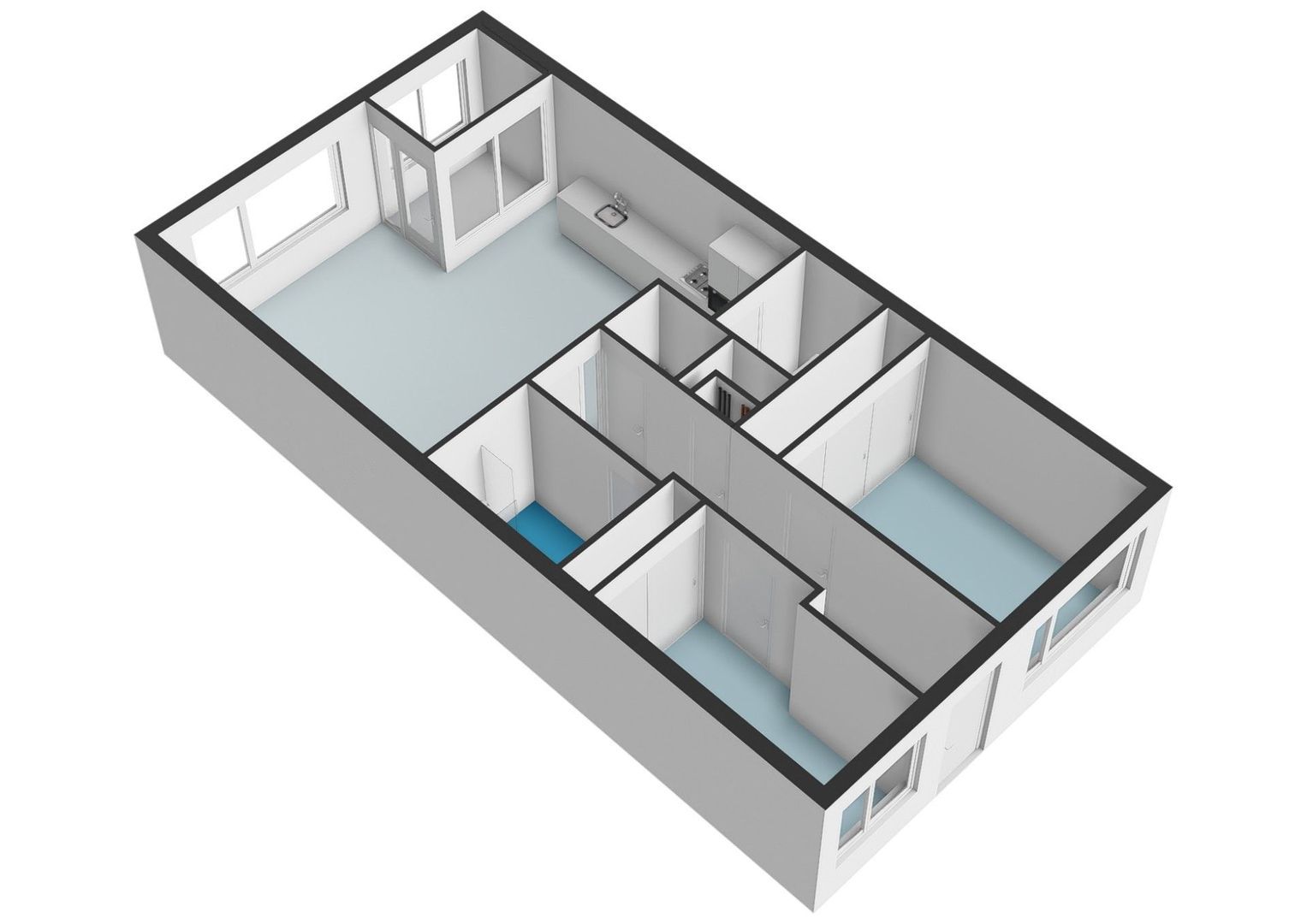 Sumatrastraat 203 S, Amsterdam plattegrond-3