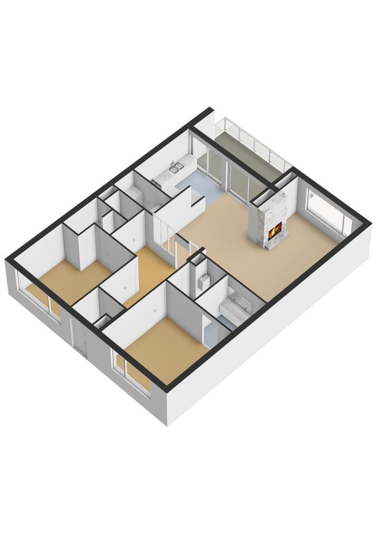 Logger 229, Amstelveen plattegrond-1