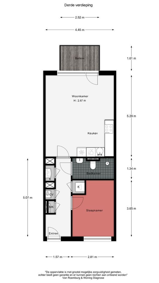 Werfkade 81, Amsterdam plattegrond-1