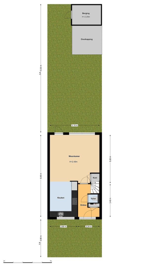 Rietgors 19, Diemen plattegrond-1