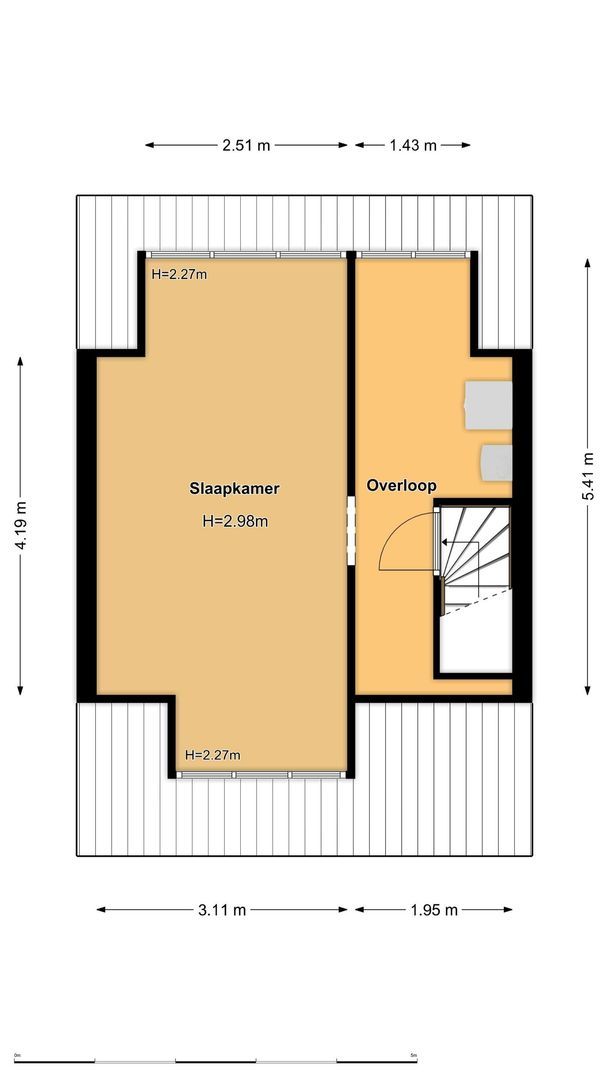 Rietgors 19, Diemen plattegrond-4