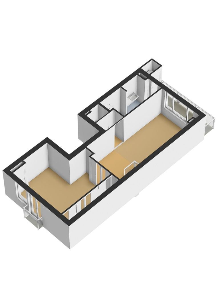 Cliffordstraat 13 H, Amsterdam plattegrond-3