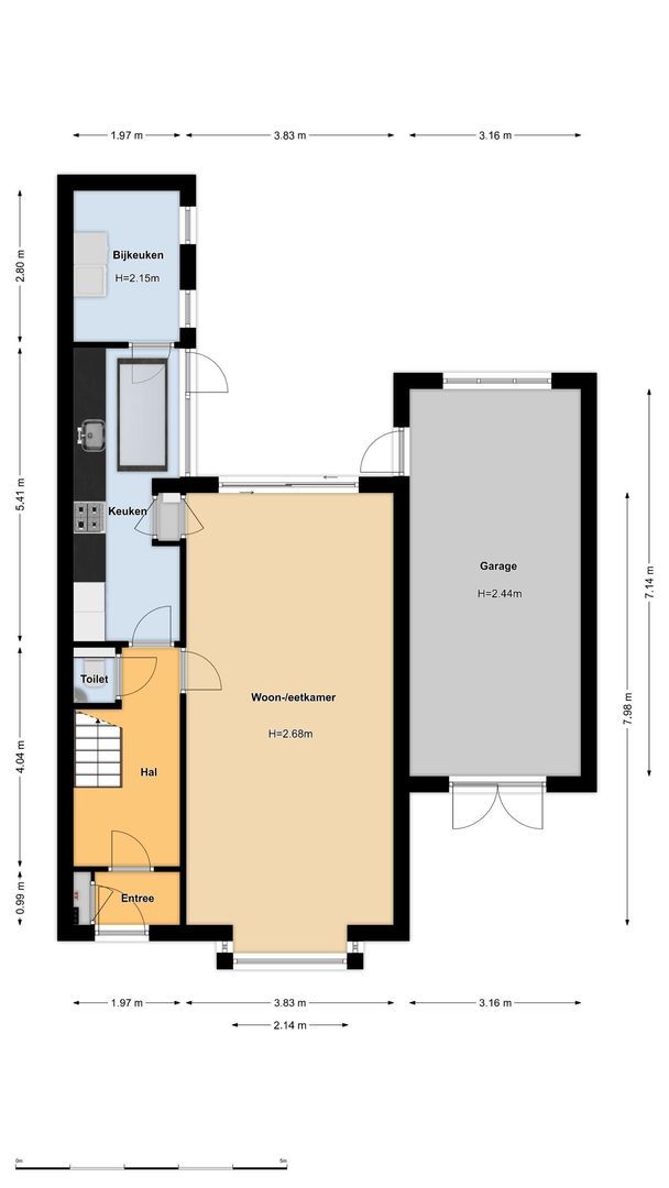Jan Bertsstraat 53, Diemen plattegrond-0