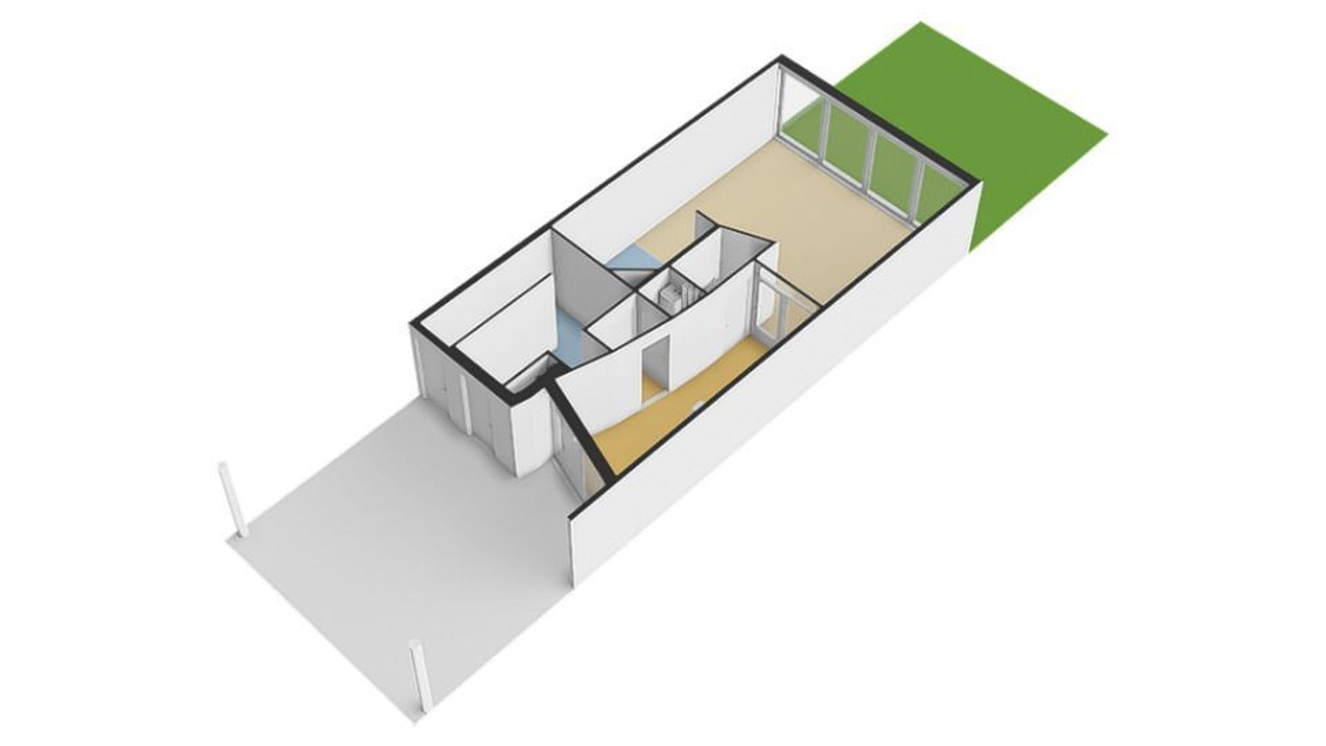 Argusvlinder 6, Diemen plattegrond-2