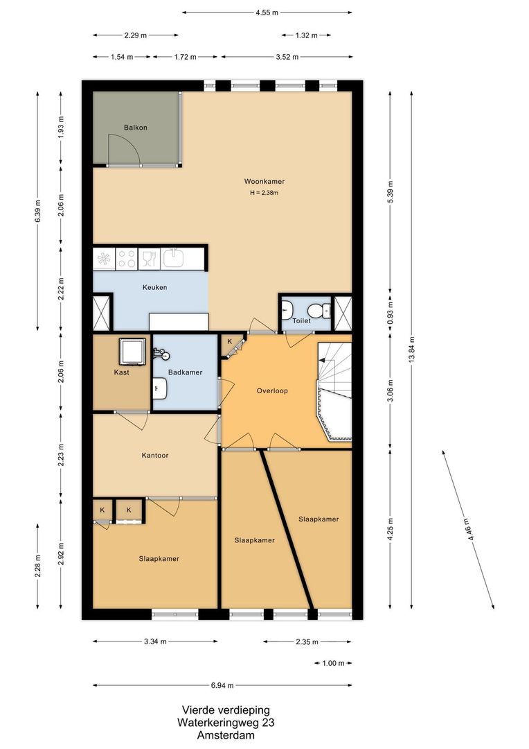 Waterkeringweg 23, Amsterdam plattegrond-5