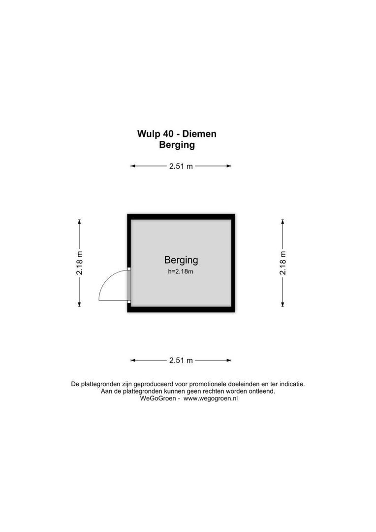 Wulp 40, Diemen plattegrond-6