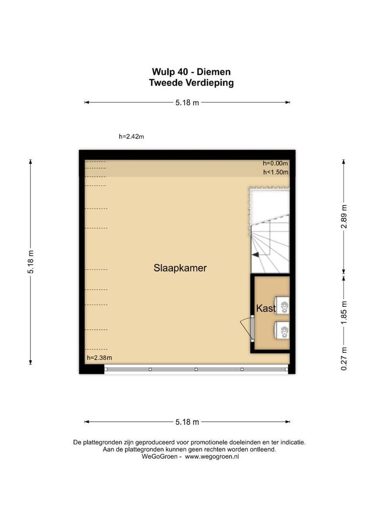 Wulp 40, Diemen plattegrond-12