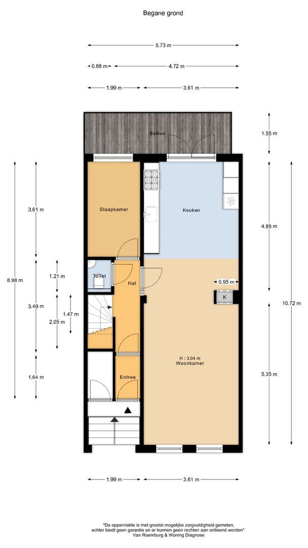 Weteringschans 68 H, Amsterdam plattegrond-0