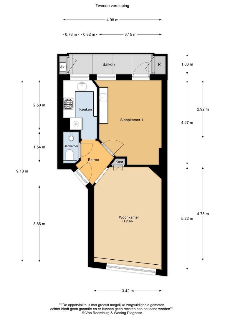 Pieter Aertszstraat 127 2, Amsterdam plattegrond-0