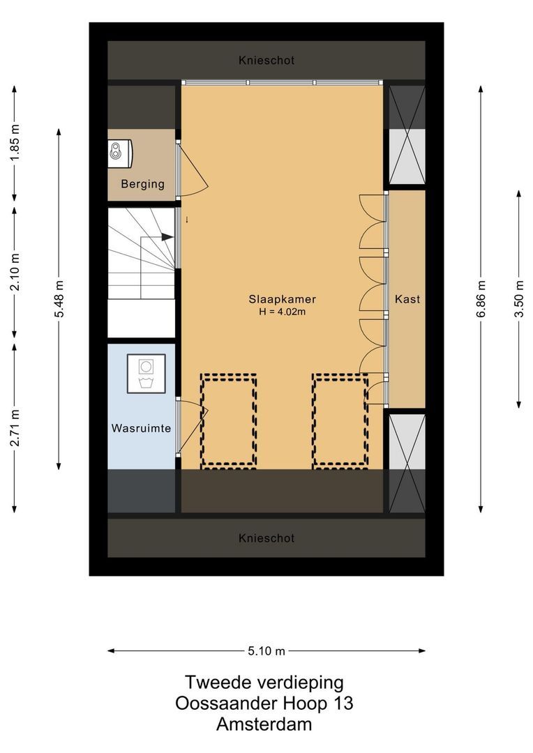 Oossaander Hoop 13, Amsterdam plattegrond-3