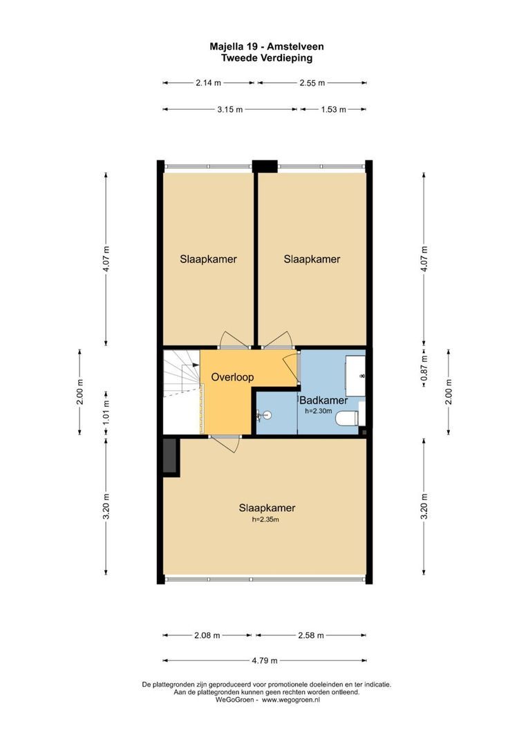 Majella 19, Amstelveen plattegrond-8