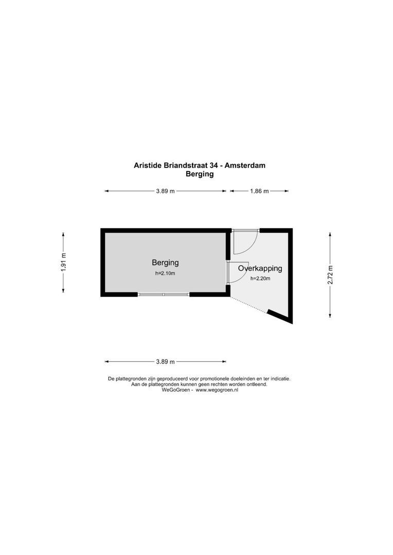 Aristide Briandstraat 34, Diemen plattegrond-3