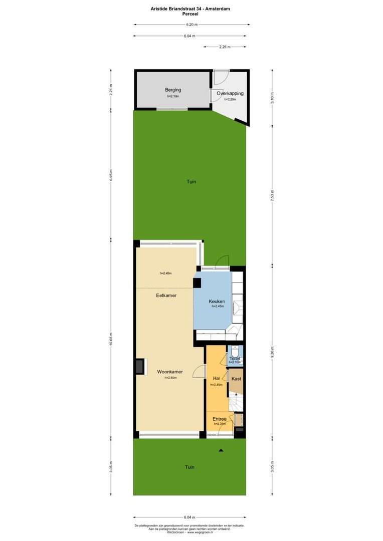 Aristide Briandstraat 34, Diemen plattegrond-9