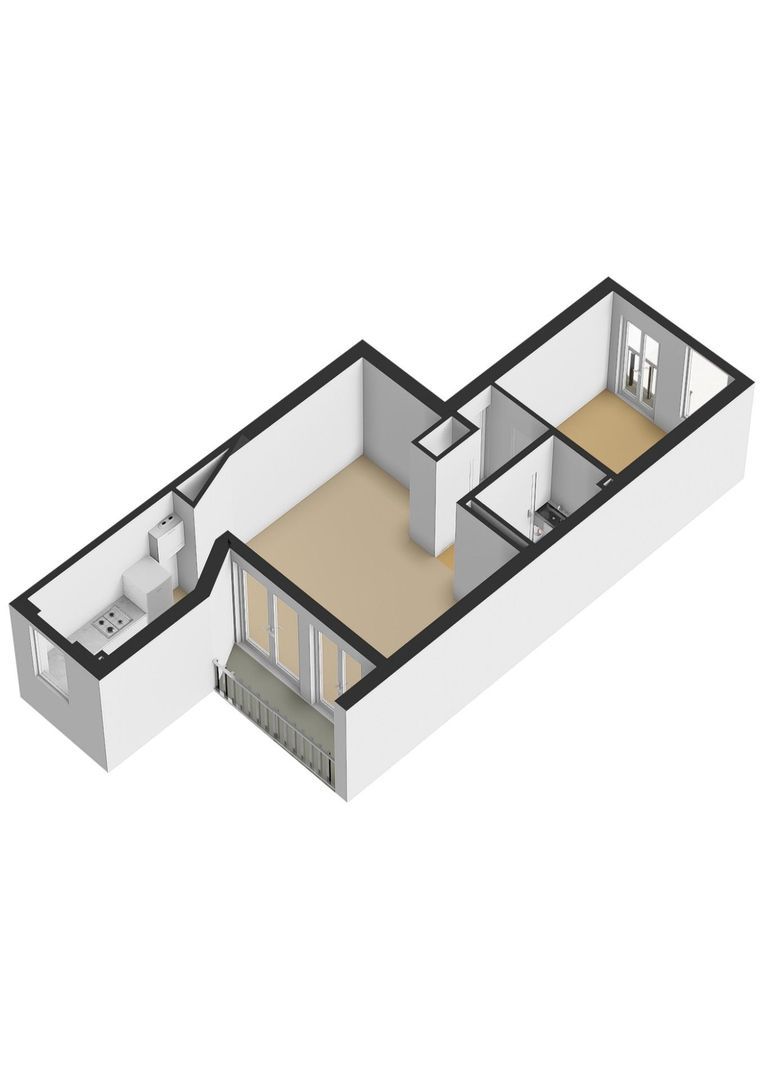 Eerste Keucheniusstraat 18 2, Amsterdam plattegrond-1