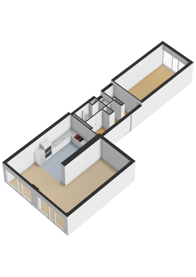 Silodam 199, Amsterdam plattegrond-0