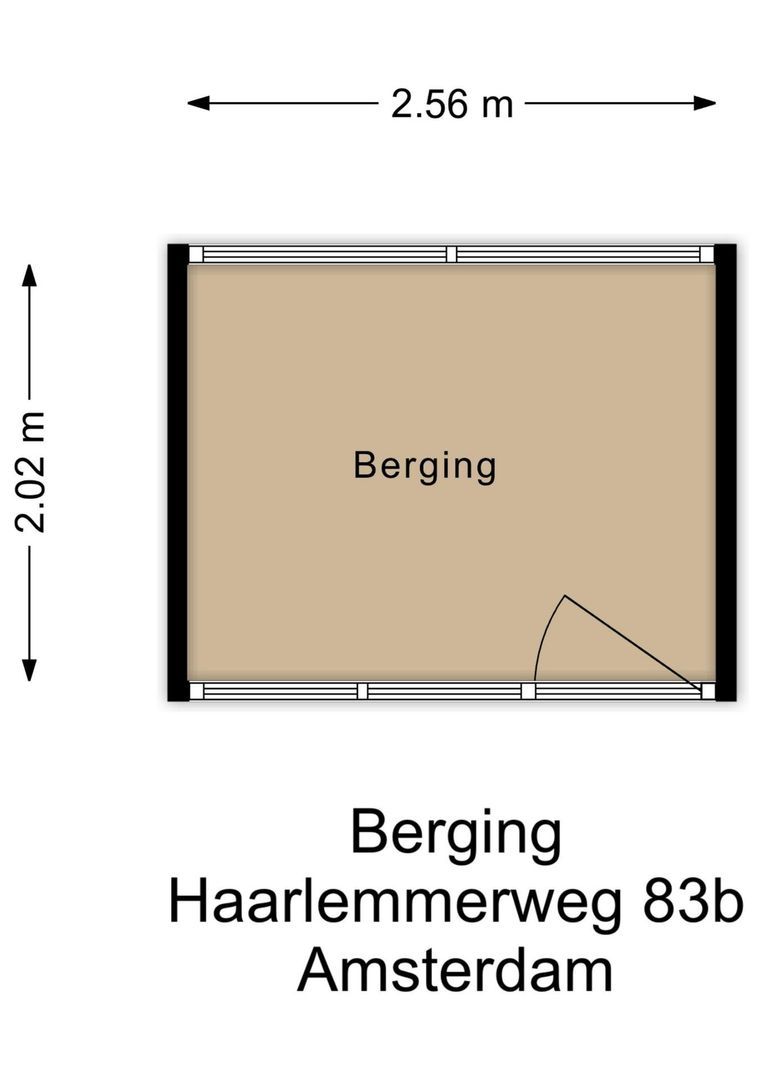 Haarlemmerweg 83 B, Amsterdam plattegrond-2