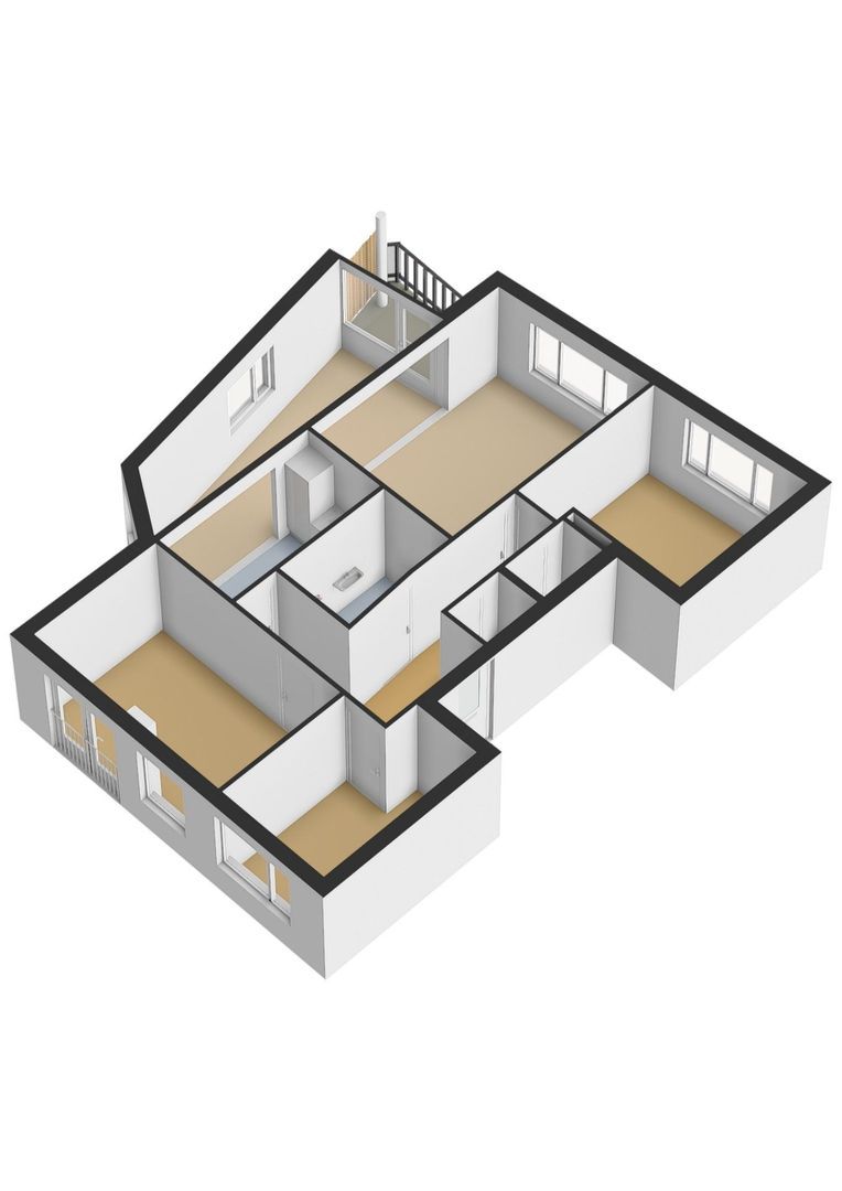 De Wittenkade 123, Amsterdam plattegrond-1
