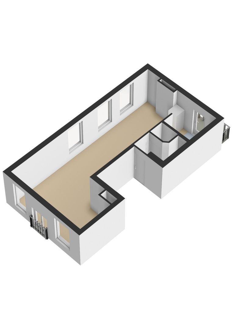 Van der Hoopstraat 96 3, Amsterdam plattegrond-3