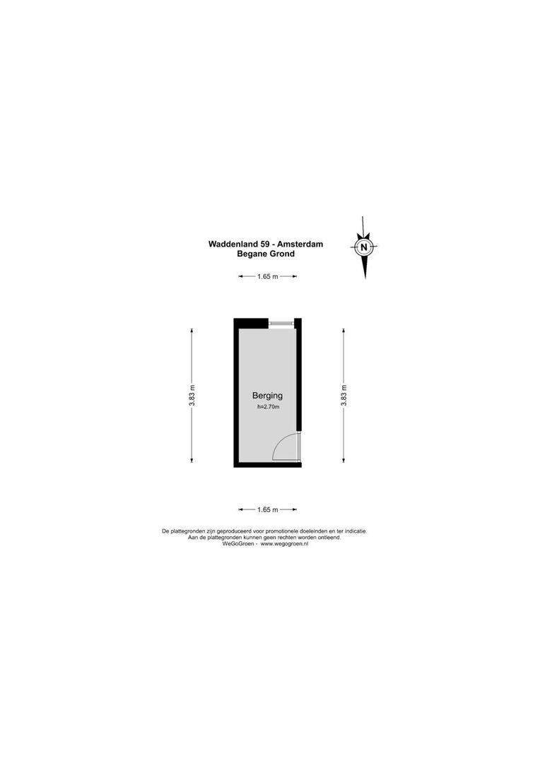 Waddenland 59, Duivendrecht plattegrond-0